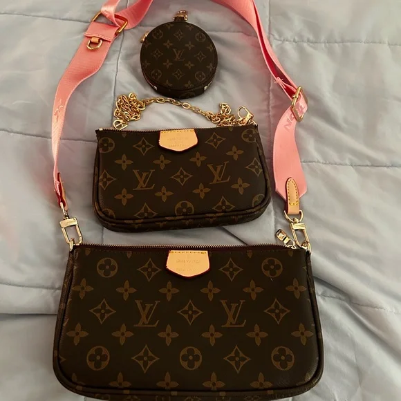 Brown Crossbody Bag Set - Picture 2 of 11